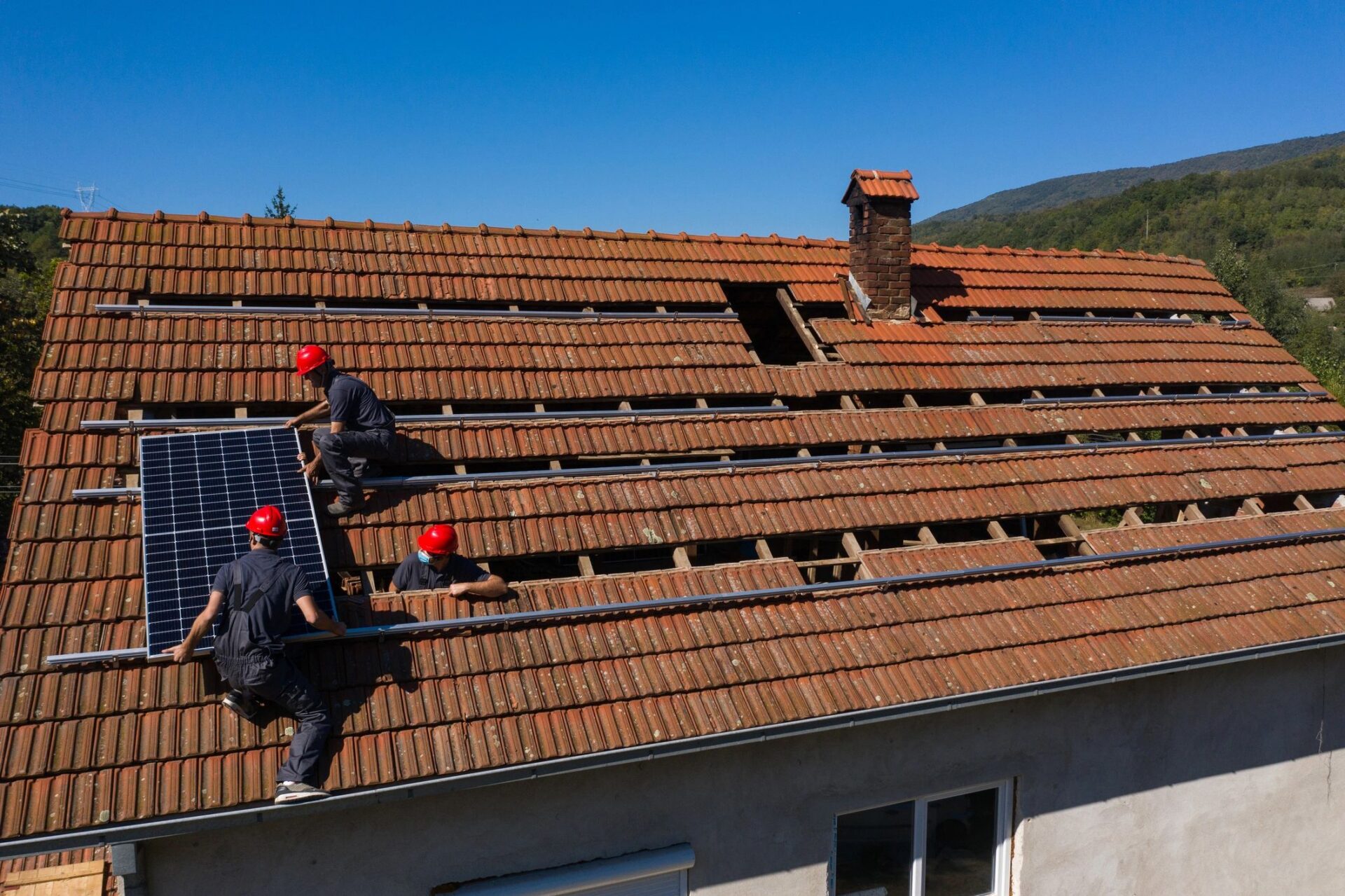 repairing storm-damaged shingles in Houston